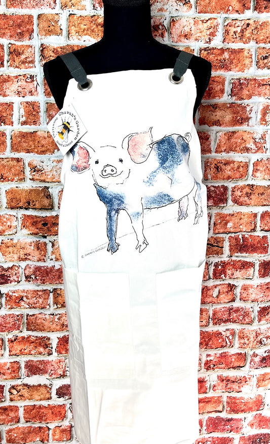 Pig Cotton Apron