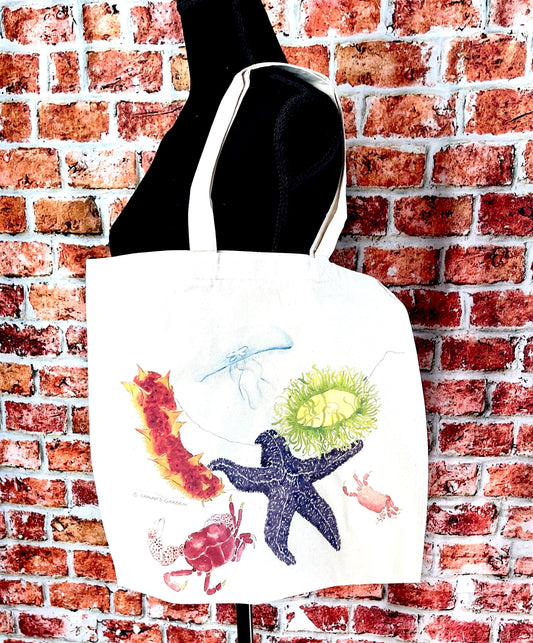 Sea Critters Tote Bag