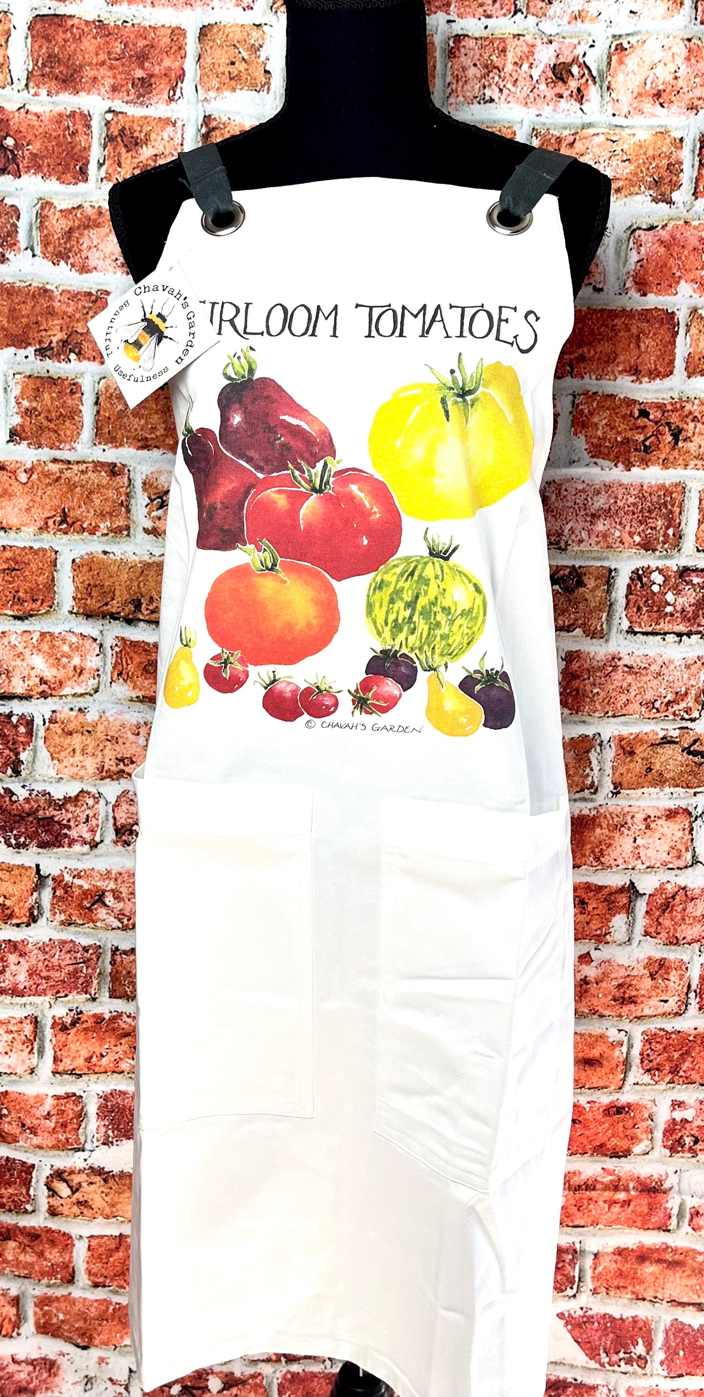 Tomatoes Cotton Apron