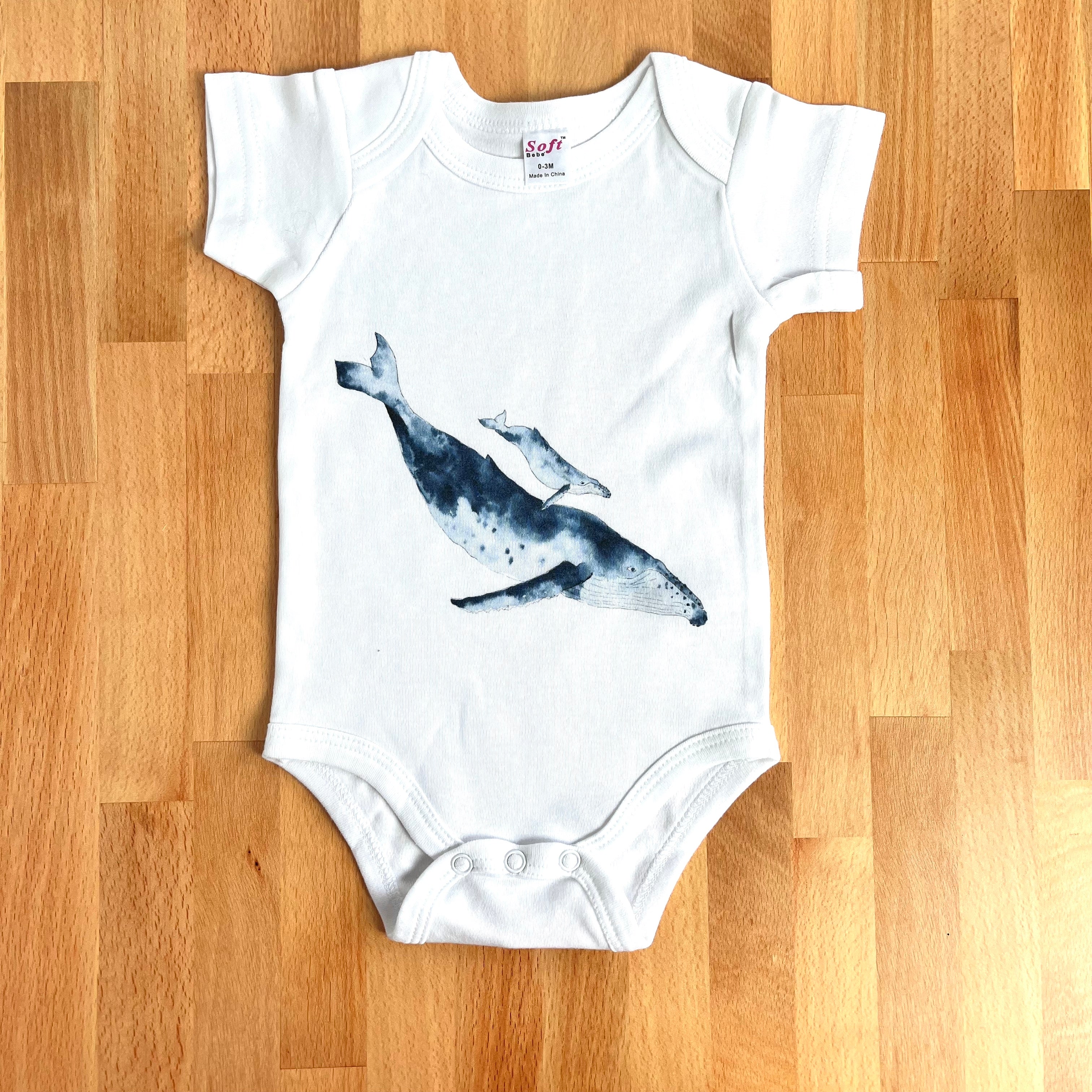 Whale onesie online